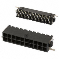TE Connectivity AMP Connectors - 2-794627-0 - CONN HDR 20POS DUAL R/A TIN SMD