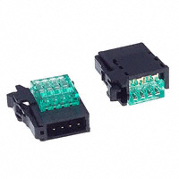 TE Connectivity AMP Connectors - 4-1473562-4 - CONN PLUG 4POS IDC GREEN RITS