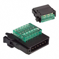 TE Connectivity AMP Connectors - 4-1473562-6 - CONN PLUG 6POS IDC GREEN RITS