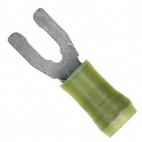 TE Connectivity AMP Connectors - 52431-3 - CONN SPADE TERM 10-12AWG #8 YEL