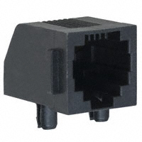 TE Connectivity AMP Connectors - 555077-1 - CONN MOD JACK 6P6C R/A UNSHLD