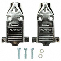 TE Connectivity AMP Connectors - 5745854-3 - CONN BACKSHELL DB9 METAL PLATED