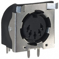 TE Connectivity AMP Connectors - 5750477-1 - CONN DIN RCPT 5POS R/A PCB
