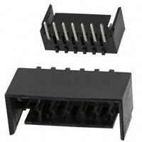 TE Connectivity AMP Connectors - 644488-7 - CONN HEADER RTANG .100 7POS TIN