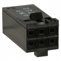 TE Connectivity AMP Connectors - 87631-2 - CONN HOUSING 6POS .100 POL DUAL
