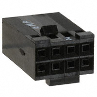TE Connectivity AMP Connectors - 87631-4 - CONN HOUSING 8POS .100 POL DUAL