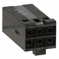 TE Connectivity AMP Connectors - 87977-1 - CONN HOUSING 6POS .100 POL DUAL