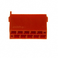 TE Connectivity AMP Connectors - 1-338095-0 - CONN HOUSING 10POS .050 RED