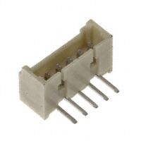 TE Connectivity AMP Connectors - 1734829-5 - CONN HEADER 5POS R/A 1.25MM T/H