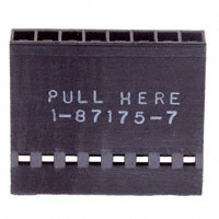TE Connectivity AMP Connectors - 1-87175-7 - CONN HOUSING 8POS .100 LOCKING