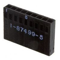 TE Connectivity AMP Connectors - 1-87499-5 - CONN HOUSING 9POS .100 SINGLE