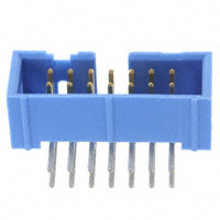 TE Connectivity AMP Connectors - 2-1761605-5 - CONN HEADER LOPRO R/A 14POS 30AU
