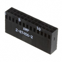 TE Connectivity AMP Connectors - 2-87456-2 - CONN HOUSING 26POS .100 DUAL