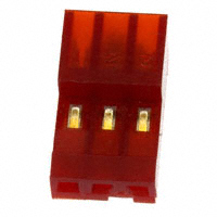 TE Connectivity AMP Connectors - 641190-3 - CONN RCPT 3POS 22AWG RED MTA-100