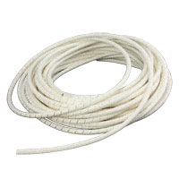 TE Connectivity Raychem Cable Protection - 500004-1 - SPIRAL WRAP 1/4" X 50' WHITE