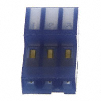 TE Connectivity AMP Connectors - 641239-3 - CONN RCPT 3POS 26AWG BLU MTA-100
