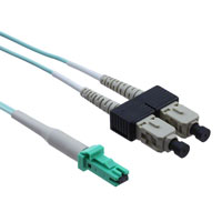 TE Connectivity AMP Connectors - 6754412-3 - CABLE ASSY SC-DUP/MT-RJ 3M GREEN