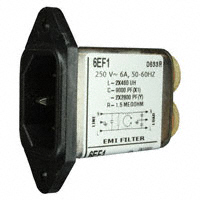 TE Connectivity Corcom Filters - 6609015-5 - PWR ENT RCPT IEC320-C14 PANEL QC
