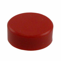 TE Connectivity ALCOSWITCH Switches - C92 - CAP PUSHBUTTON ROUND RED