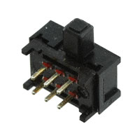 TE Connectivity ALCOSWITCH Switches - MMS22R - SWITCH SLIDE DPDT 100MA 30V