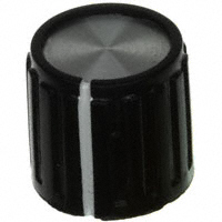 TE Connectivity ALCOSWITCH Switches - PKG50B1/4 - SWITCH KNOB RIBBED .551" PKG