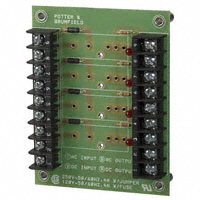 TE Connectivity Potter & Brumfield Relays - 2IO4B - I/O MOUNTING BOARD STANDARD 4POS
