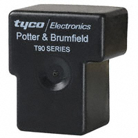 TE Connectivity Potter & Brumfield Relays - 4-1393209-2 - BLK DUST COVER FOR T90N SERIES