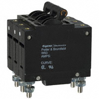 TE Connectivity Potter & Brumfield Relays - W93-X112-30 - CIR BRKR MAG-HYDR 30A 277VAC