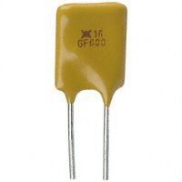 Littelfuse Inc. - RGE600 - POLYSWITCH RGE SERIES 6.0A HOLD