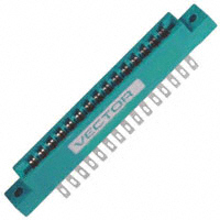Vector Electronics - R630 - CONN EDGE 30CONT SOLDRTAIL CNTR