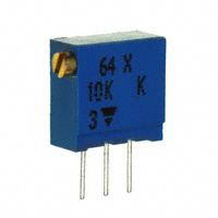 Vishay Spectrol - M64X103KB40 - TRIMMER 10K OHM 0.5W TH