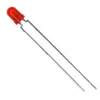Vishay Semiconductor Opto Division - TLHR4600 - LED RED DIFF 3MM ROUND T/H