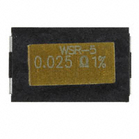 Vishay Dale - WSR5R0250FEA - RES SMD 25 MOHM 1% 5W 4527