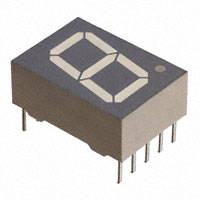 Vishay Semiconductor Opto Division - TDSR1350 - DISPLAY 7-SEG. 13MM RED LC C.A.-