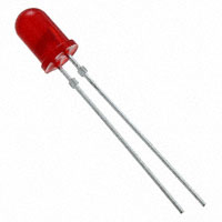 Vishay Semiconductor Opto Division - TLHR5400 - LED RED DIFF 5MM ROUND T/H
