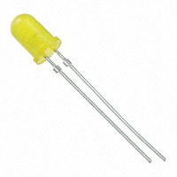 Vishay Semiconductor Opto Division - TLLY5401 - LED YELLOW DIFF 5.8MM ROUND T/H