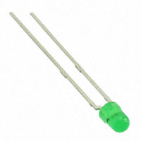 Vishay Semiconductor Opto Division - TLRG4420CU - LED GRN DIFF 3MM ROUND T/H
