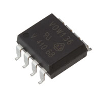 Vishay Semiconductor Opto Division - VOW136-X017T - OPTOISO 5.3KV TRANS W/BASE 8SMD
