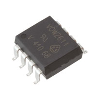 Vishay Semiconductor Opto Division - VOW2611-X017T - OPTOISO 5.3KV OPN COLLECTOR 8SMD