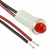 Visual Communications Company - VCC - 1092A1-28V - LED PANEL INDICATOR RED 28V