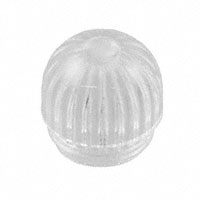 Visual Communications Company - VCC - 25P-326C - LENS CLEAR TRANSP DOME FLUTED