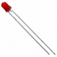 Visual Communications Company - VCC - 4300F1LC - LED RED DIFF 3MM ROUND T/H