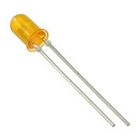 Visual Communications Company - VCC - 4304H3 - LED AMBER DIFF 5MM ROUND T/H