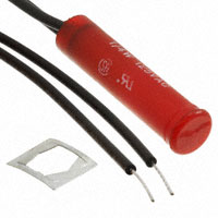 Visual Communications Company - VCC - 6063-001-534R - NEON PANEL INDICATOR RED 125V