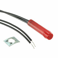Visual Communications Company - VCC - 6063-001-634R - NEON PANEL INDICATOR RED 125V