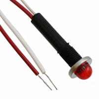 Visual Communications Company - VCC - 6091M1-24V - INDICATOR SOLID STATE RED PNL MT