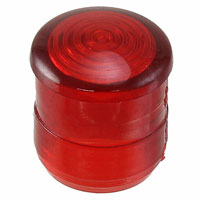 Visual Communications Company - VCC - CMC_321_RTP - LENS 5MM LOW PROFILE RED TRANSP