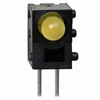 Visual Communications Company - VCC - CMW01Y - LED YELLOW T1 MODULAR DIFFUSED