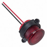 Visual Communications Company - VCC - CNX722C20005W - LED 22MM RED 5V WIRES