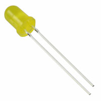 Visual Communications Company - VCC - VAOL-5LCE2 - LED YELLOW DIFF 4.8MM ROUND T/H